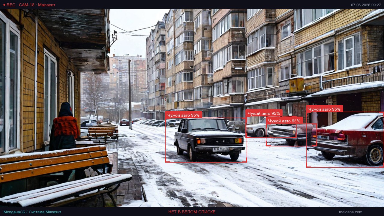 Контроль номеров на парковке ЖК в Чебоксары — от 2 100 ₽/въезд/мес