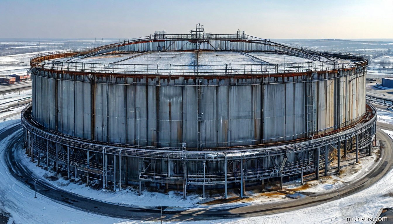 Антидроновая защита резервуара РВС-50000 Чебоксары — ЗОК ЗАСЛОН по СП 542