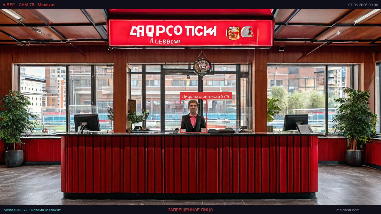 Детекция запрещённых лиц на стадионе в Чебоксары — от 4 200 ₽/стадион/мес