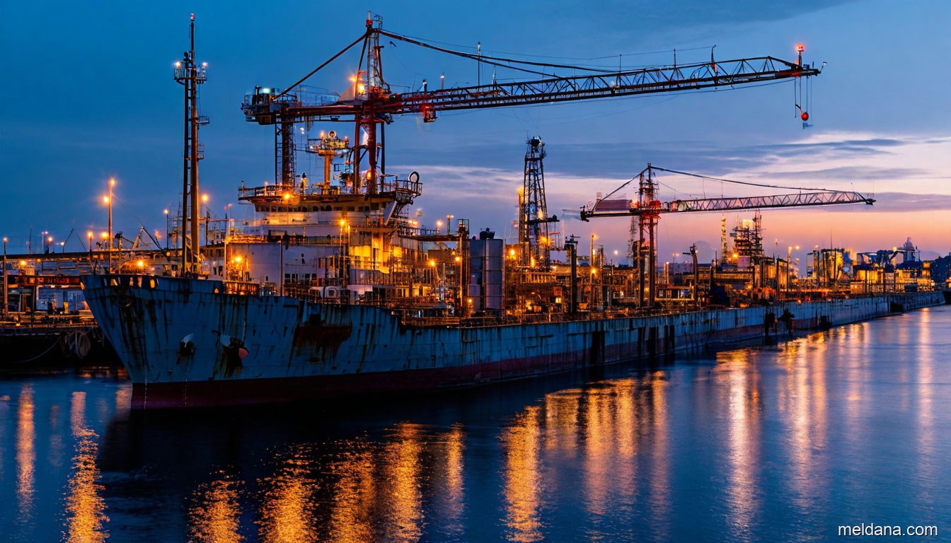 Морской грузовой терминал: контур обнаружения БПЛА — радиочастотный детектор, оптико-тепловизионный канал, радар, единый пульт